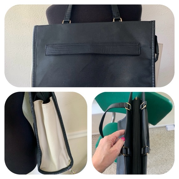 Vegan Leather Tote Bag - Picture 1 of 9